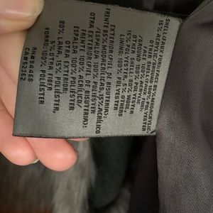 Vera wang faux fur jacket